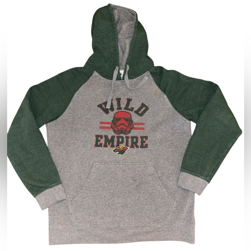 Wild Empire MN Wild Star Wars Hoodie Fanatics Large